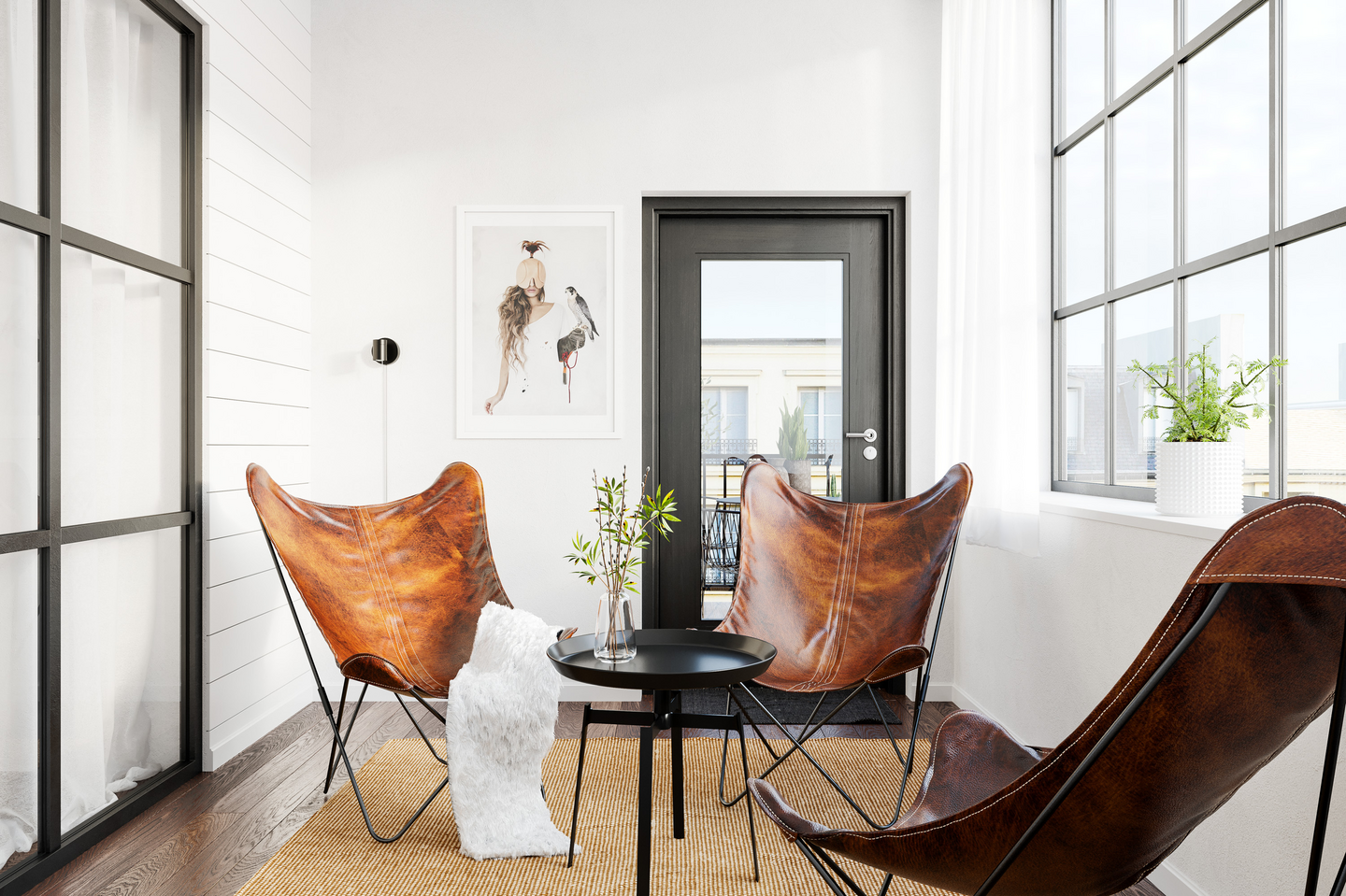 Seinävalaisin By Rydéns Correct 1-osainen mattamusta