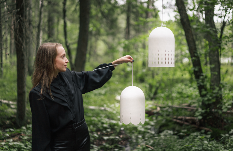 Riippuvalaisin Sessak Kielo valkoinen