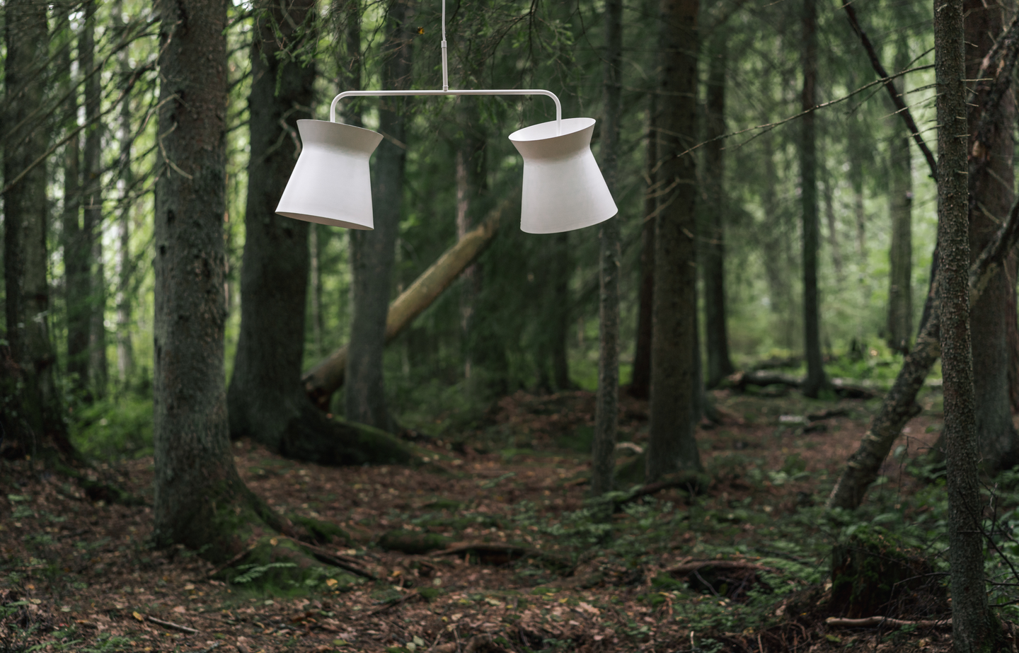 Riippuvalaisin Sessak Kaksi valkoinen