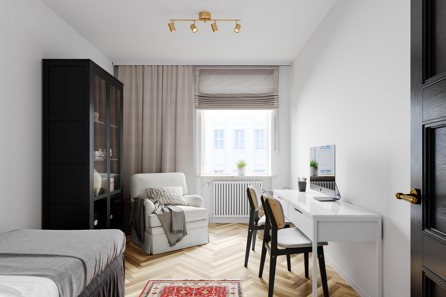 Kattospotti By Rydéns Correct 4-osainen kullanvärinen