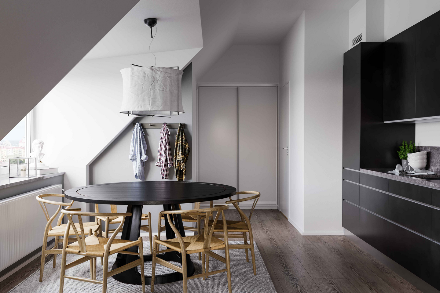 Riippuvalaisin By Rydéns Softy 60cm valkoinen