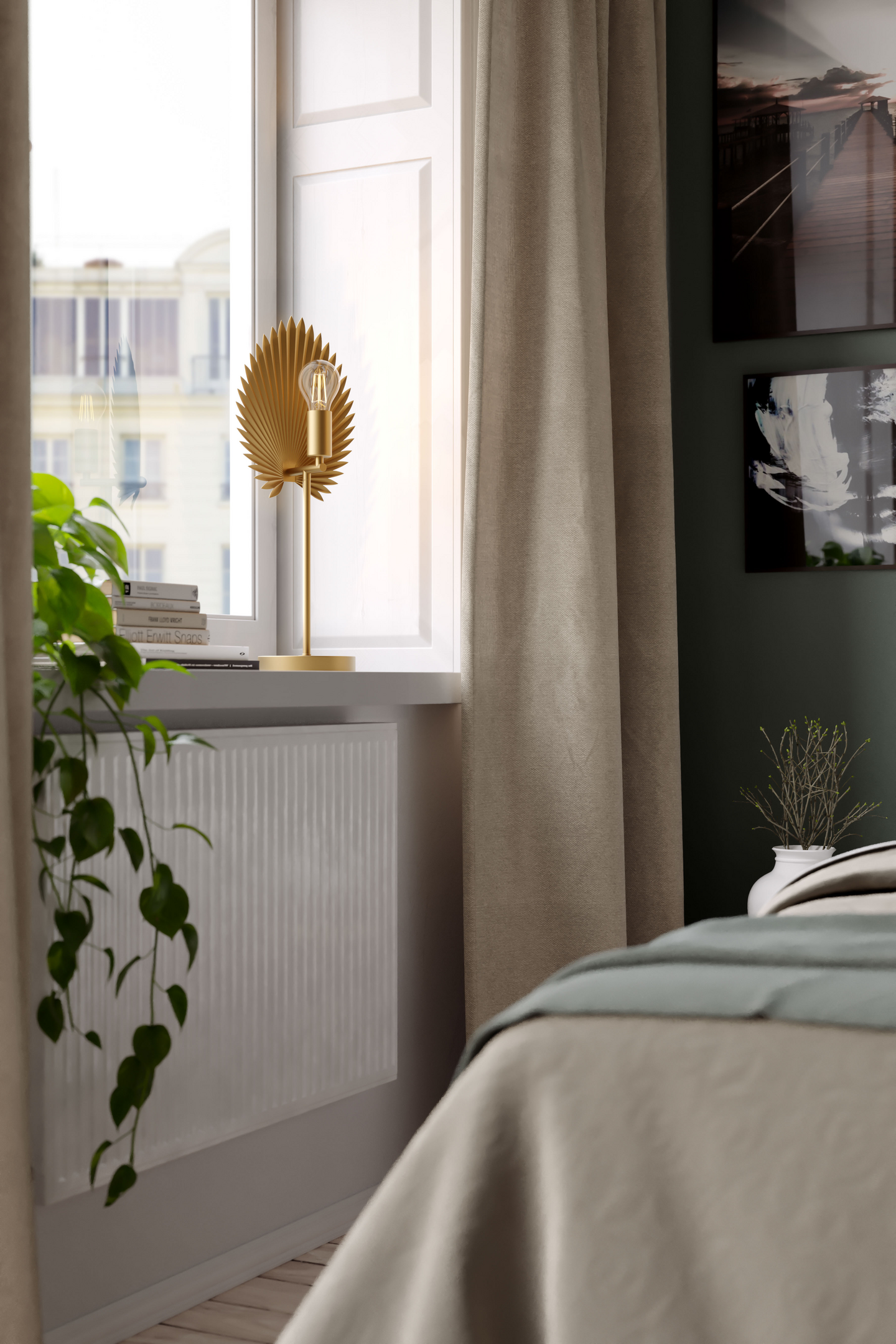 Pöytävalaisin By Rydéns Aruba kulta