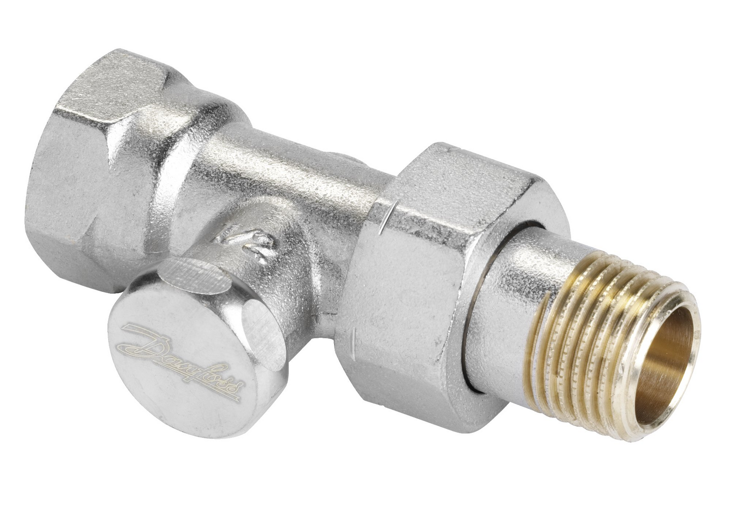 Paluuventtiili Danfoss suora RLV-S 1/2