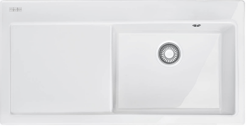 Upotettava allas Franke Mythos MTK 611-100 glacier valkoinen oikea