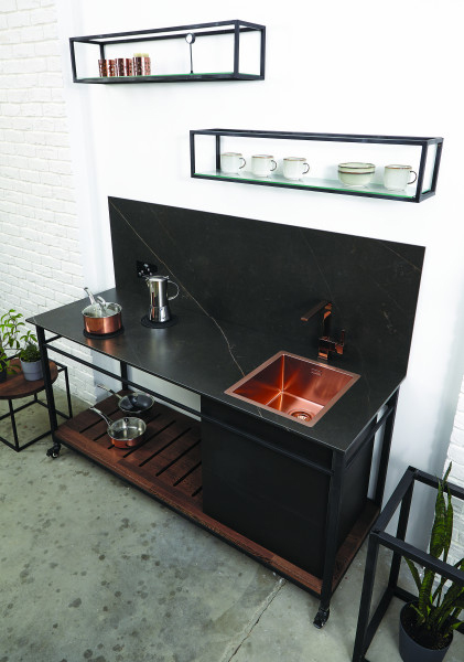 Keittiöallas Alveus Monarch Quadrix 30 Kupari rst