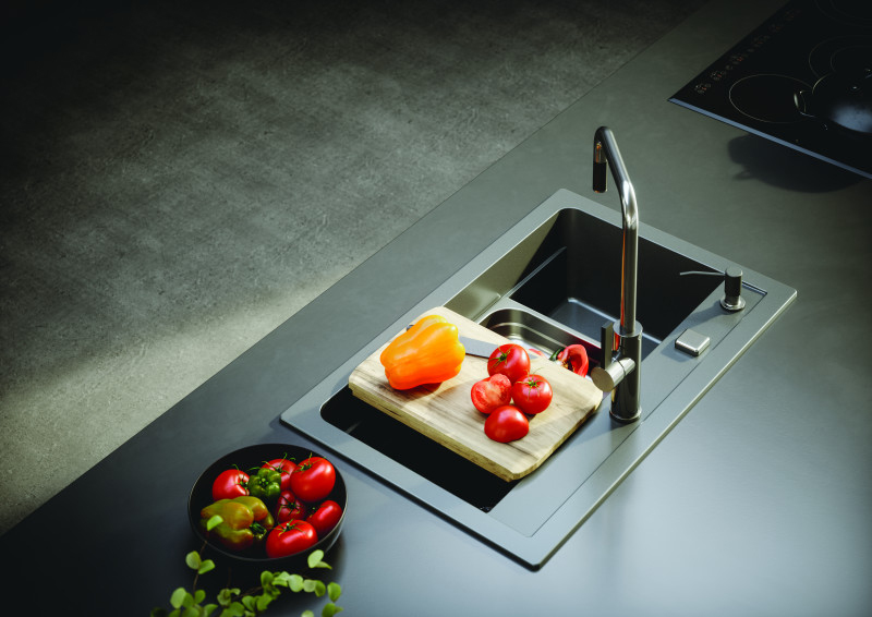 Keittiöallas Alveus Atrox 50 Concrete Komposiitti