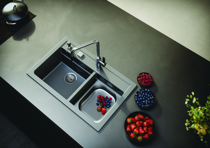 Keittiöallas Alveus Atrox 50 Concrete Komposiitti