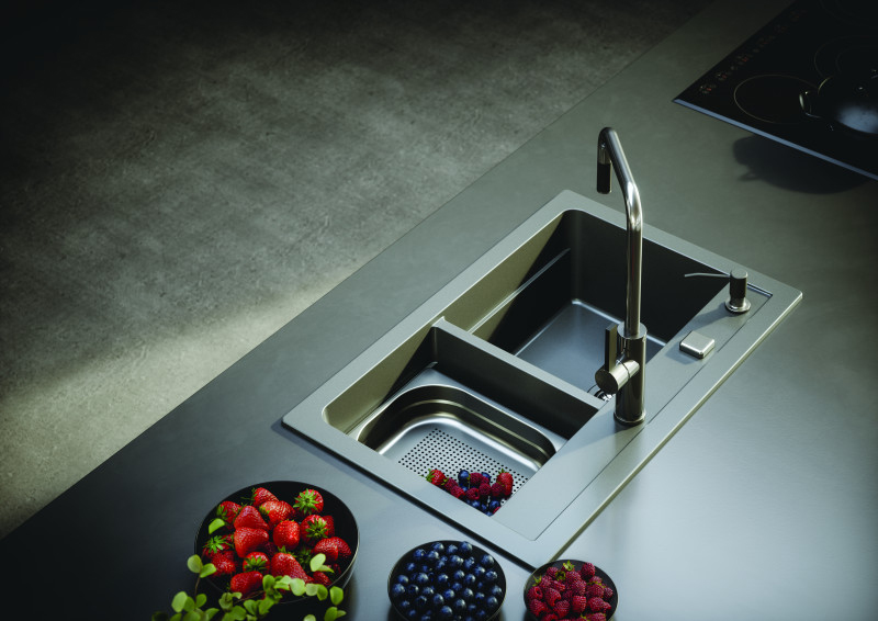 Keittiöallas Alveus Atrox 50 Concrete Komposiitti