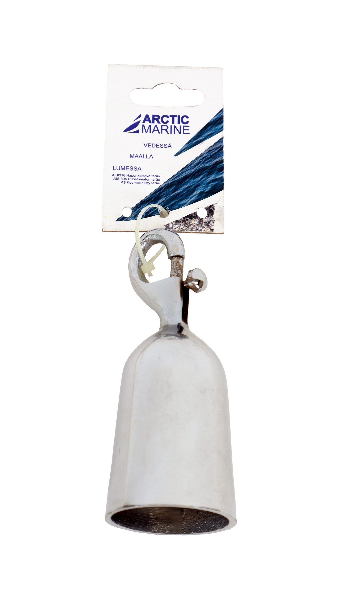 Kaideköyden päätytulppa haalla 35mm kromattu messinki