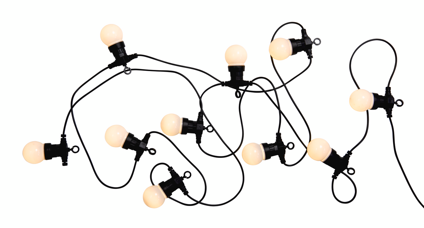 Smart Led-sarja Airam 10 lediä lämmin valkoinen/värimix IP44