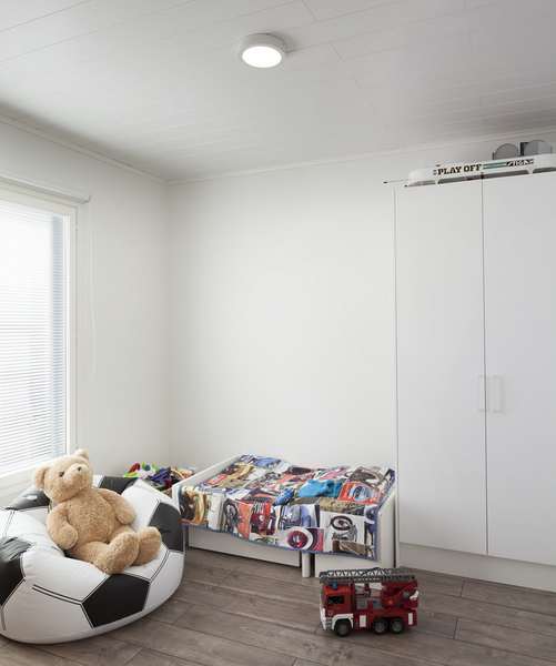 Pinta-asennusvalaisin Airam Ronda 225 15W/840 IP20 PCO himmennettävä valkoinen