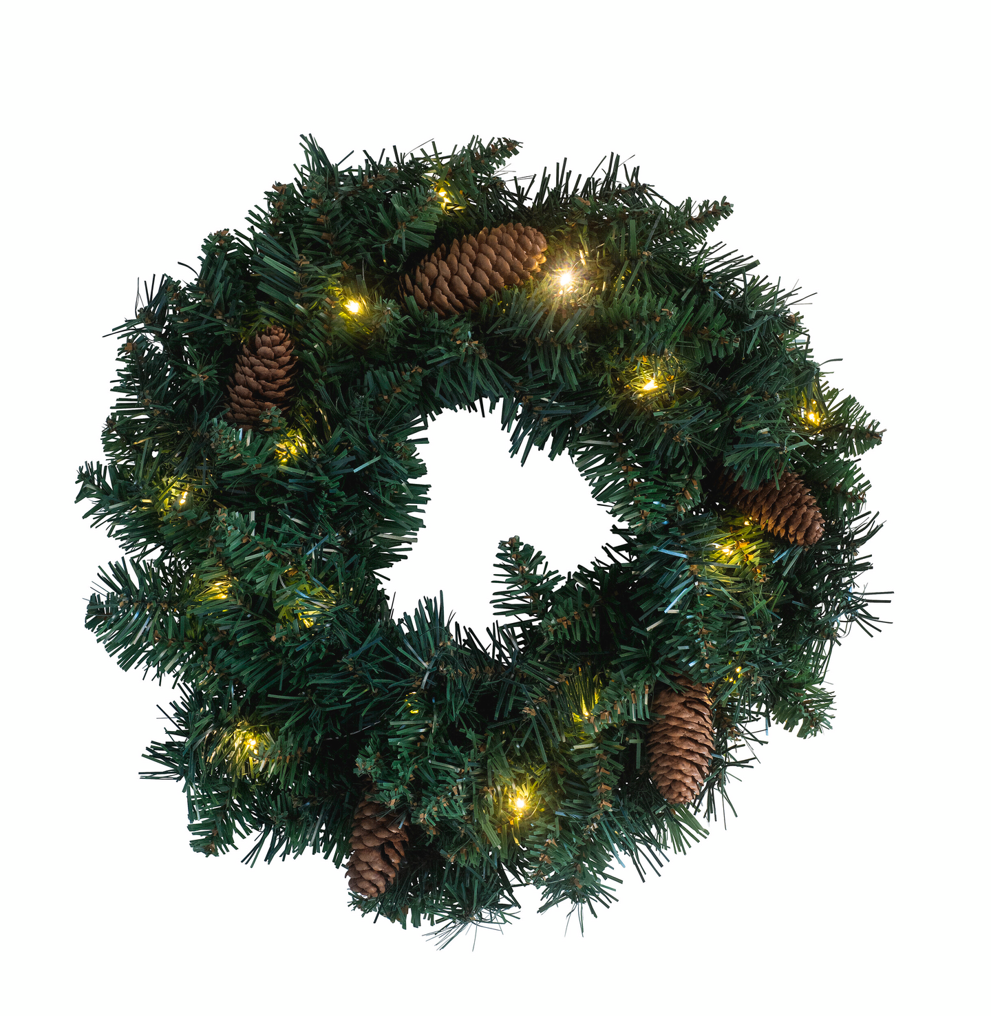 Käpyhavukranssi Airam Aune 20 led ø 50cm