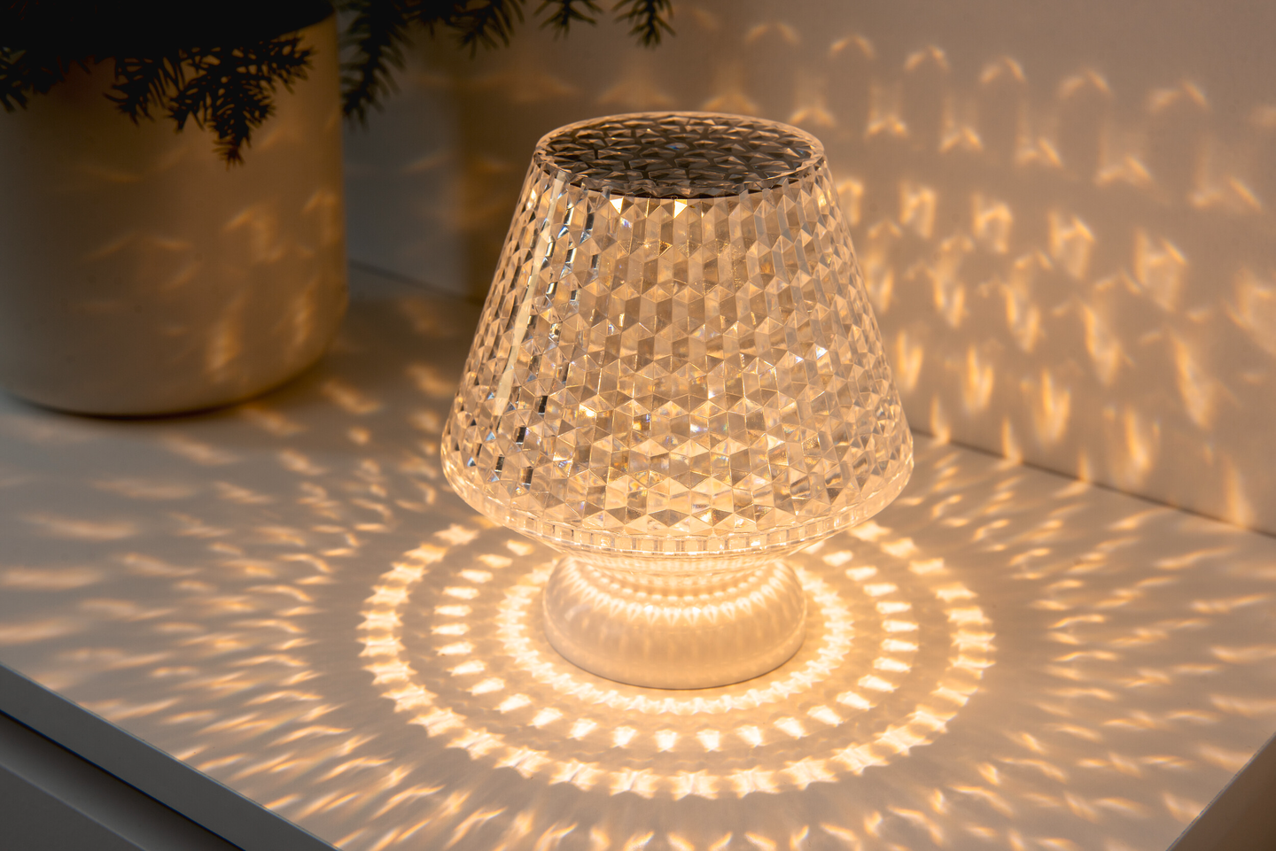 Pöytäkoriste Airam Alessia 1 rgb led paristokäyttöinen