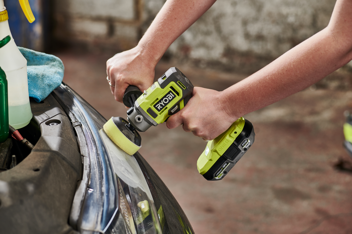 Kiillotuskone Ryobi RDP18-0 18V ONE+ runko