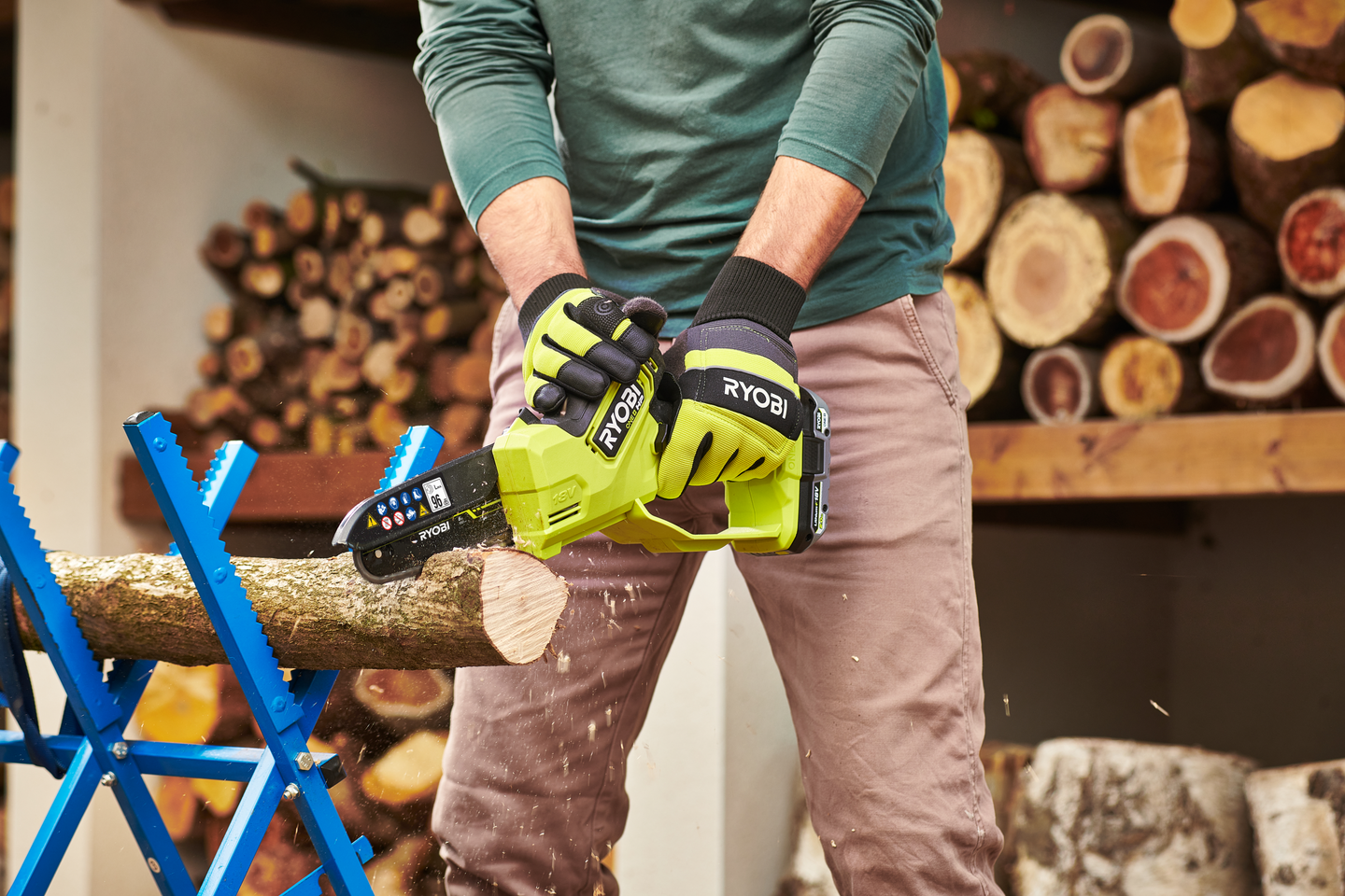 Oksasaha Ryobi RY18PSX15A-0 18V ONE+ HP runko