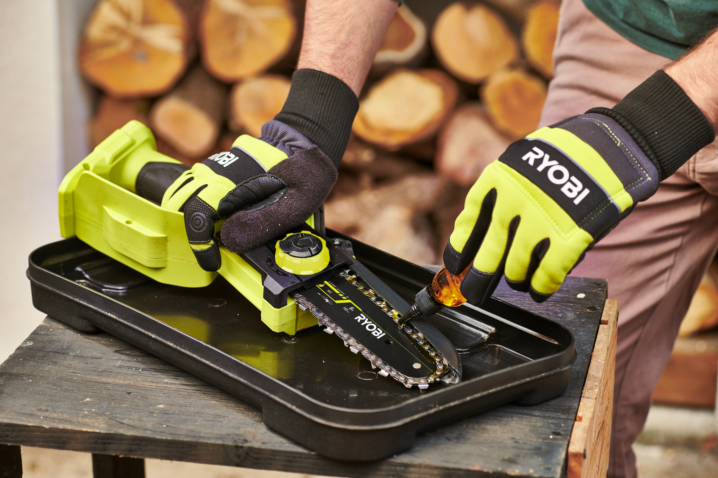 Oksasaha Ryobi RY18PSX15A-0 18V ONE+ HP runko