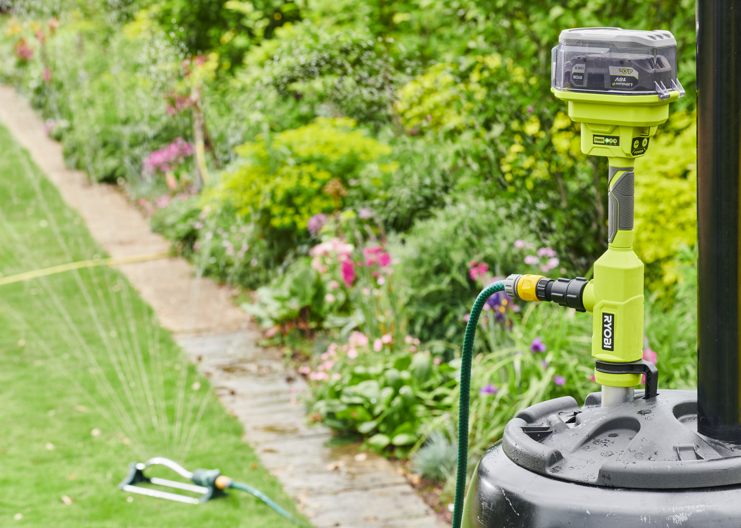 Vesipumppu Ryobi RY18STPA-0 18V ONE+ runko