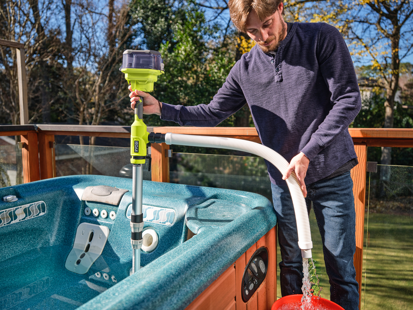 Vesipumppu Ryobi RY18STPA-0 18V ONE+ runko