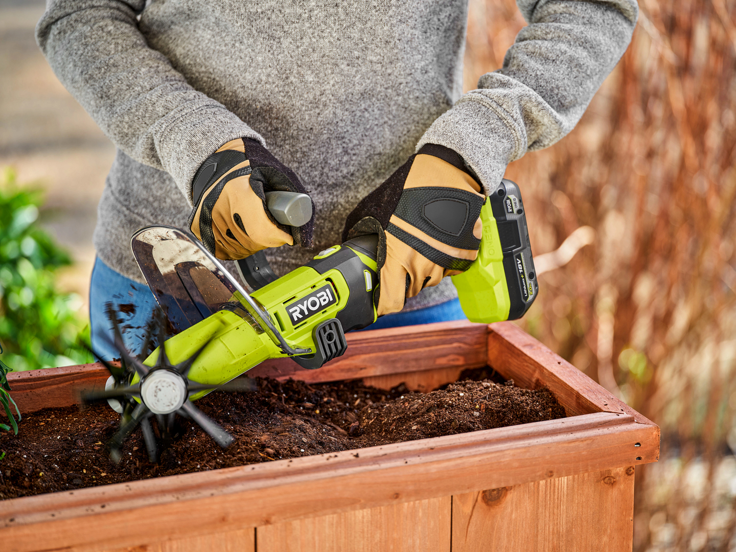 Möyhennin Ryobi RY18HCA-0 18V ONE+ runko