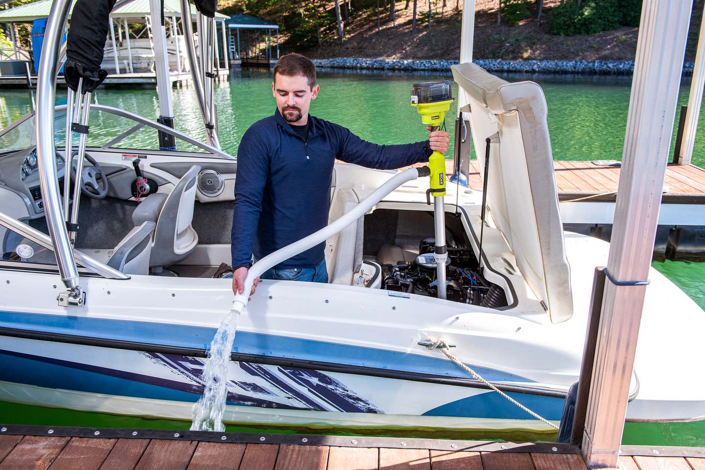 Vesipumppu Ryobi RY18STPA-0 18V ONE+ runko