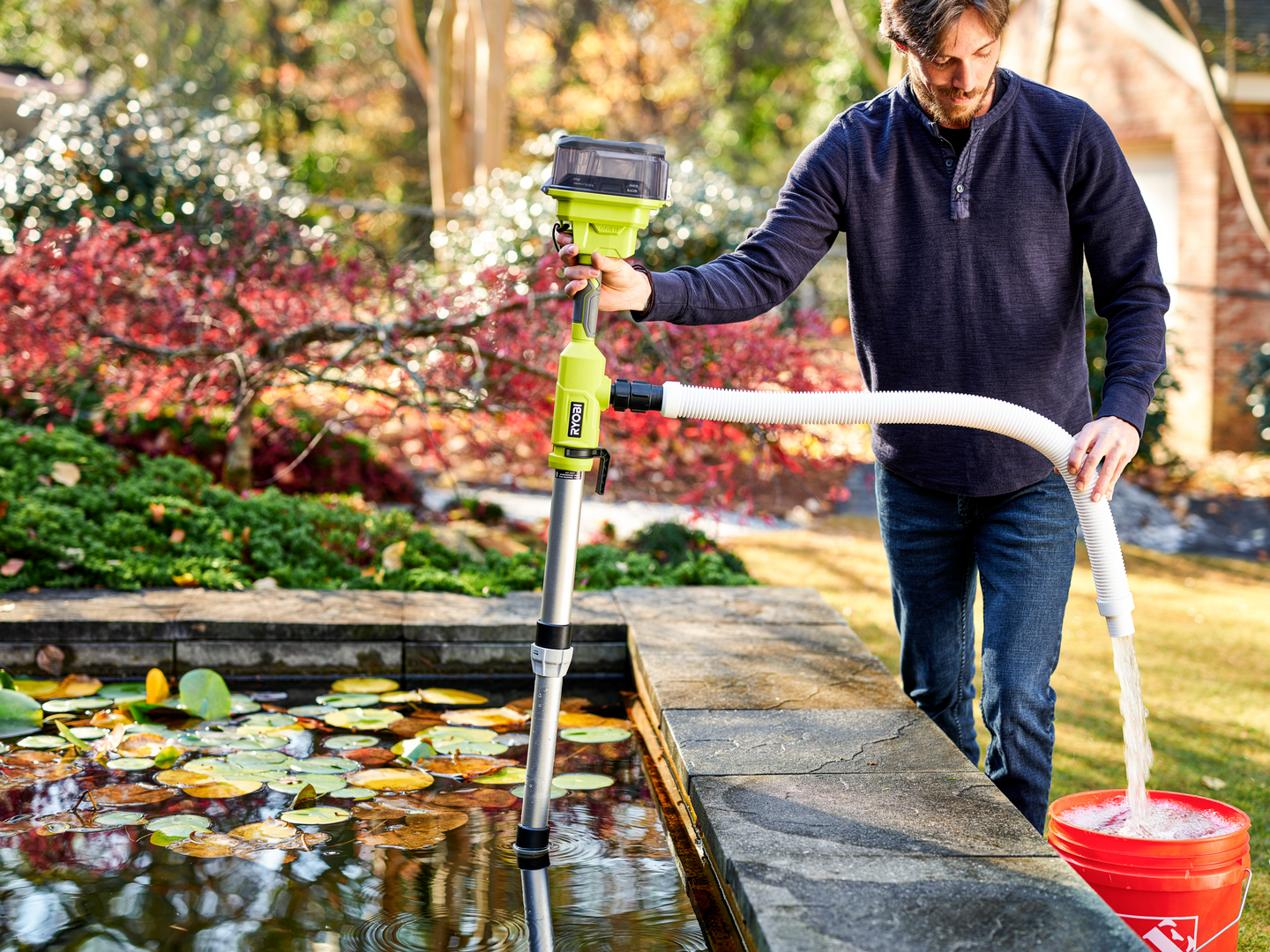 Vesipumppu Ryobi RY18STPA-0 18V ONE+ runko