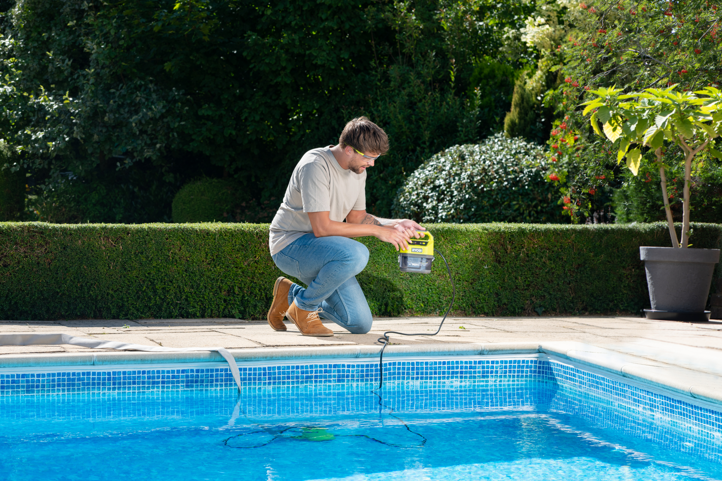 Uppopumppu Ryobi RY18SPA-0 18V ONE+ runko