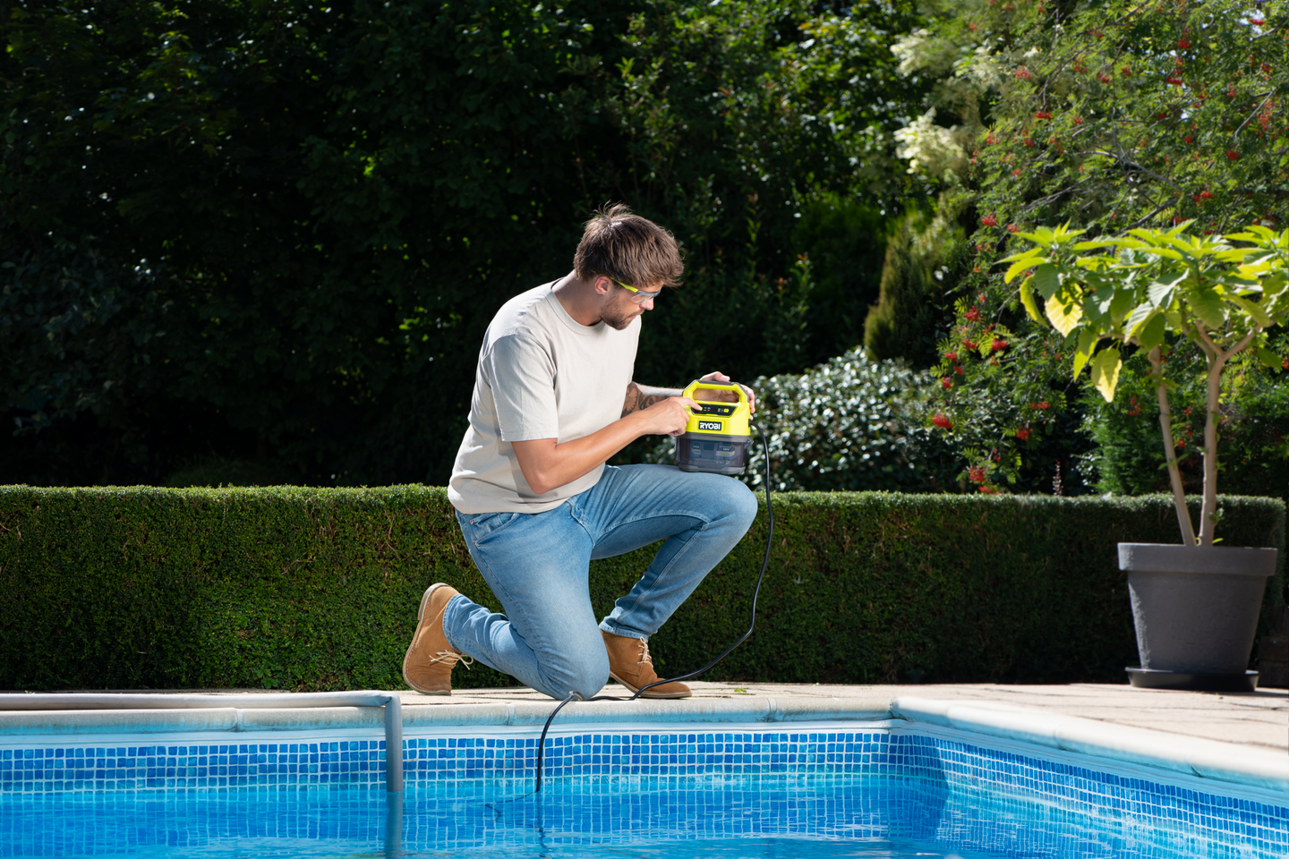 Uppopumppu Ryobi RY18SPA-0 18V ONE+ runko