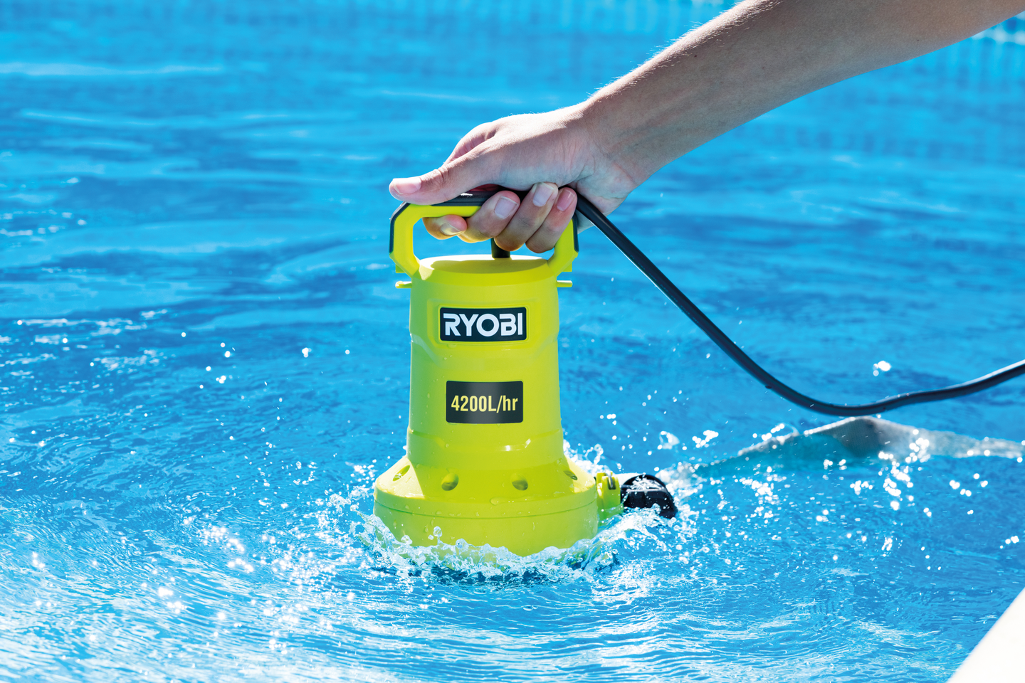 Uppopumppu Ryobi RY18SPA-0 18V ONE+ runko