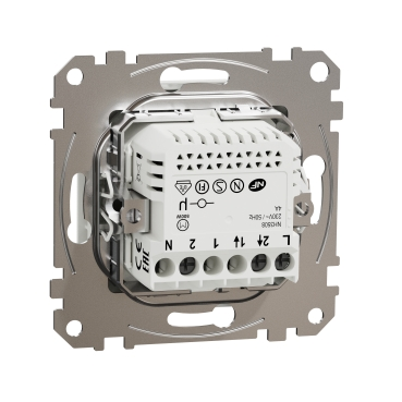 Wiser Exxact valonsäädin Schneider Electric kiertonupilla Valkoinen