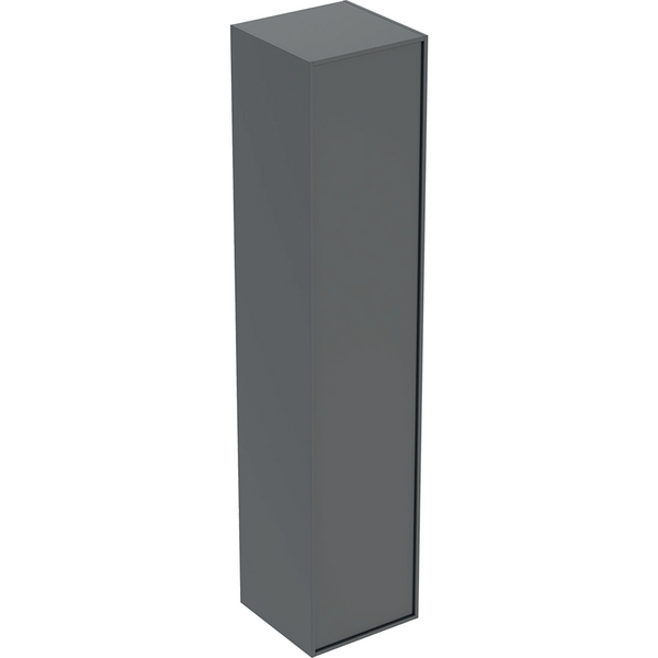 Korkea kaappi IDO Sense Art L36,6xK172,5xS36cm ovella ja sisäpeilillä laava