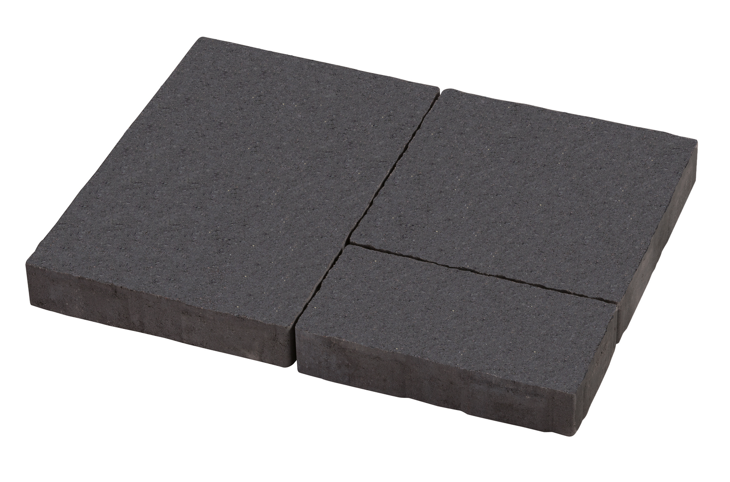 Aavakivet Lakka 60 musta 3 eri kokoa