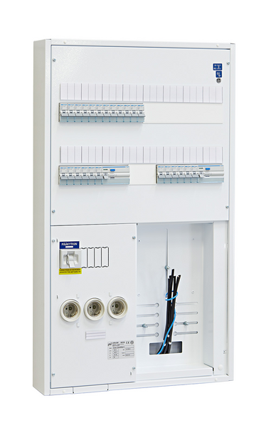 Mittauskeskus UTU uppo/pinta Boxer 3424P63 V 35A IP30