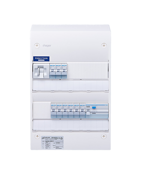 Ryhmäkeskus UTU Pointer pinta 3409 V 35A IP30 polystyreeni