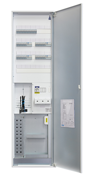 Data-mittauskeskus UTU uppo/pinta Boxer IT-osalla 3836J2T 2T V 63A IP30