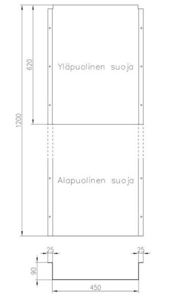 Kaapelisuoja UTU Collie/Beagle 450mm FE