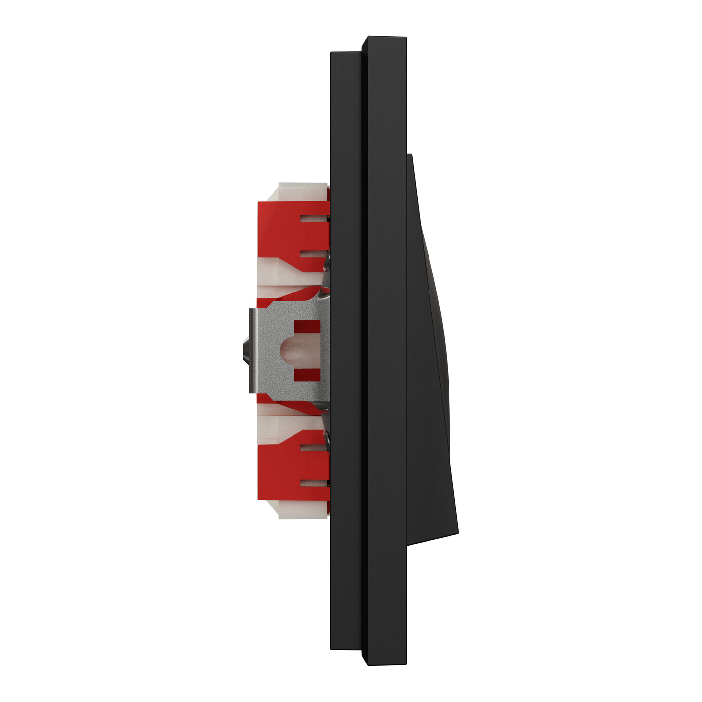 Kytkin Elko Plus 2/16A/250V/IP21 uppoasennus Ocean Plastic musta