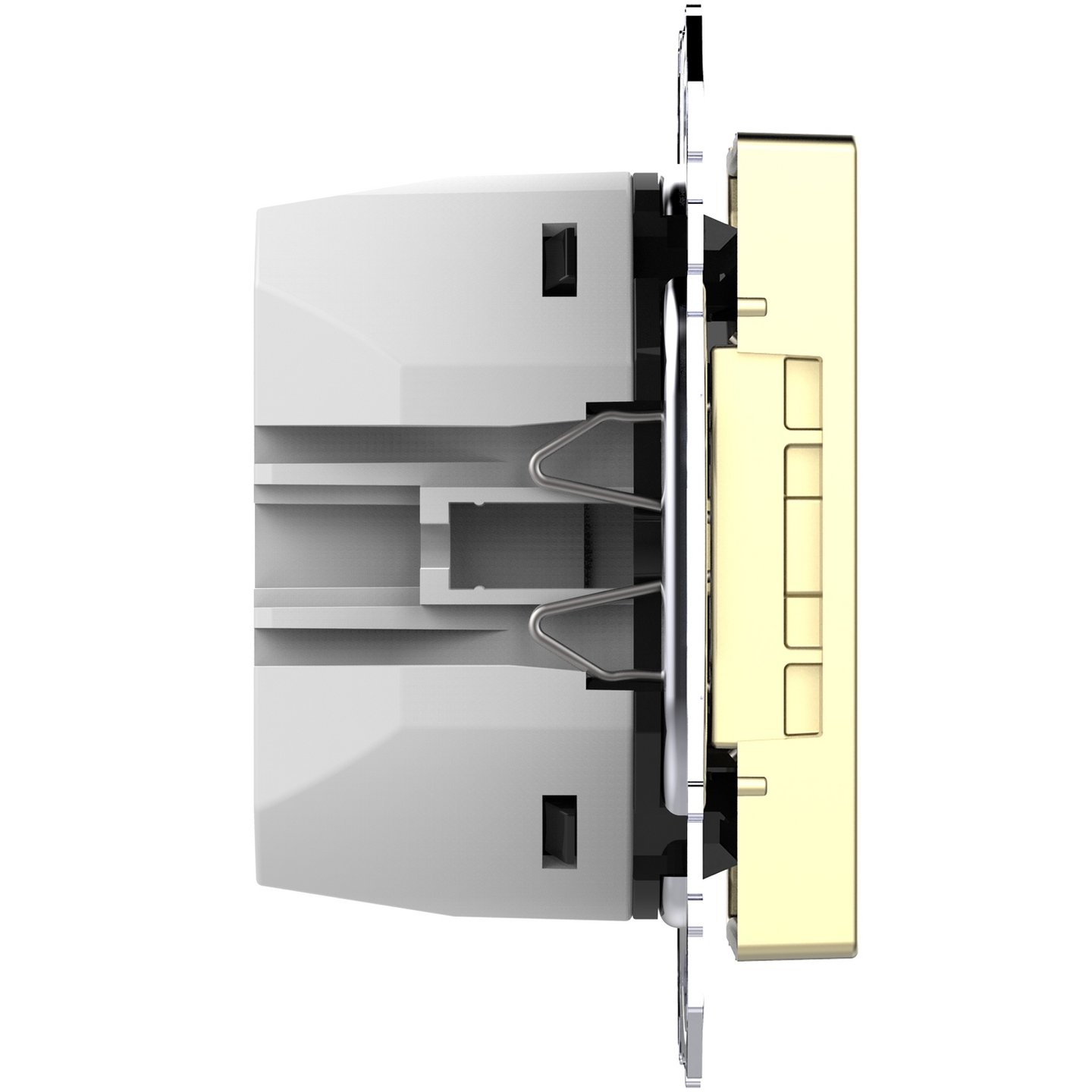 Latauspistorasia Schneider Exxact A+C Power Delivery 45w metalli