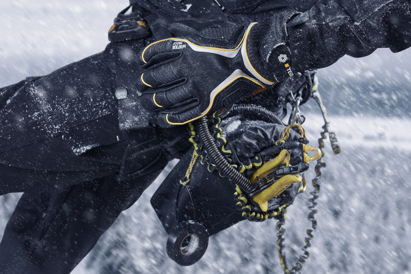 Nahkakäsineet talvi TEGERA 7797