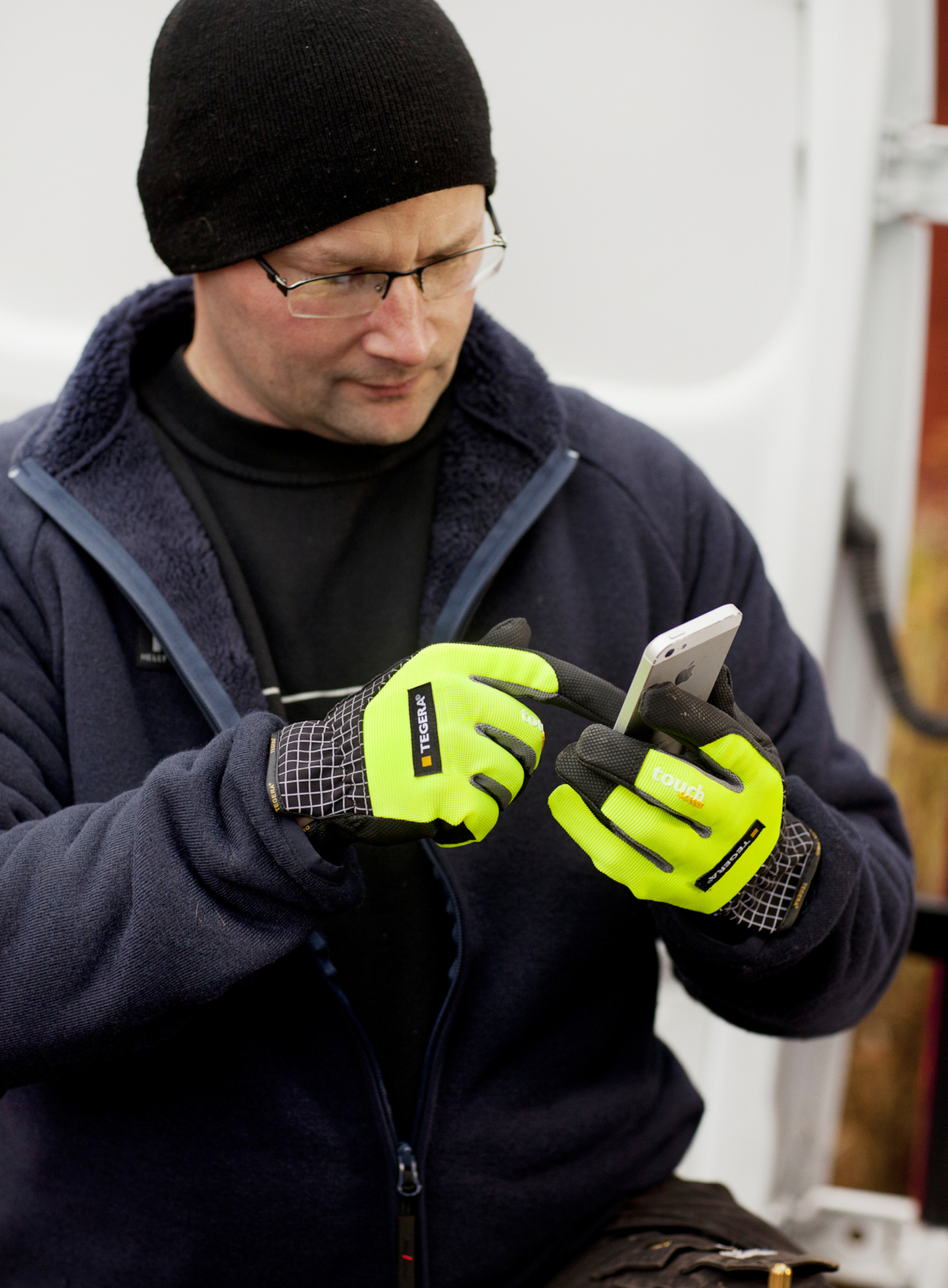 Asennuskäsineet TEGERA 9123 PRO kosketusnäyttö