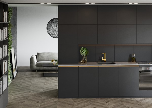 Keittiöallas Alveus Monarch Pure 30 Antrasiitti rst