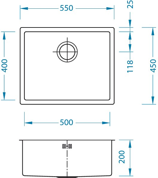 Keittiöallas Alveus Monarch Quadrix 50 Pronssi rst