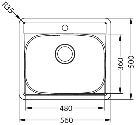 Keittiöallas Alveus More 10 rst