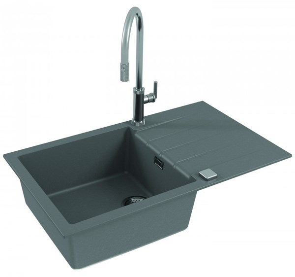 Keittiöallas Alveus Cadit 40 Concrete Komposiitti