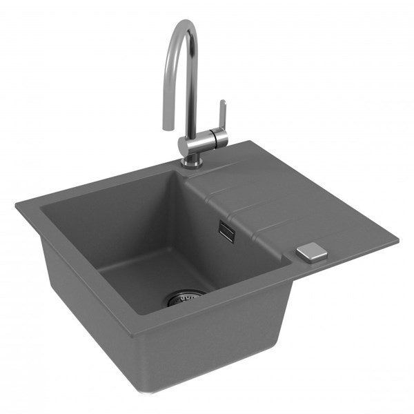 Keittiöallas Alveus Cadit 10 Concrete Komposiitti