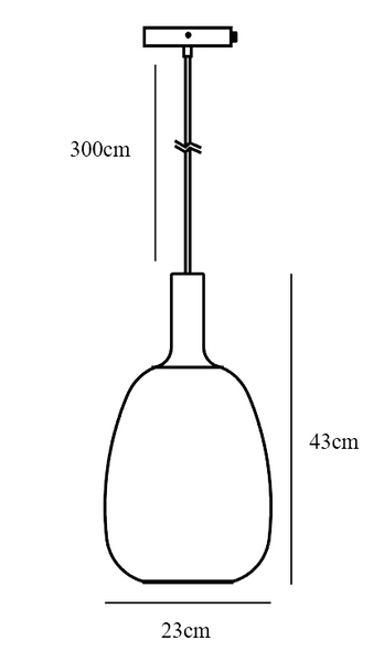 Riippuvalaisin Nordlux Alton E27 musta