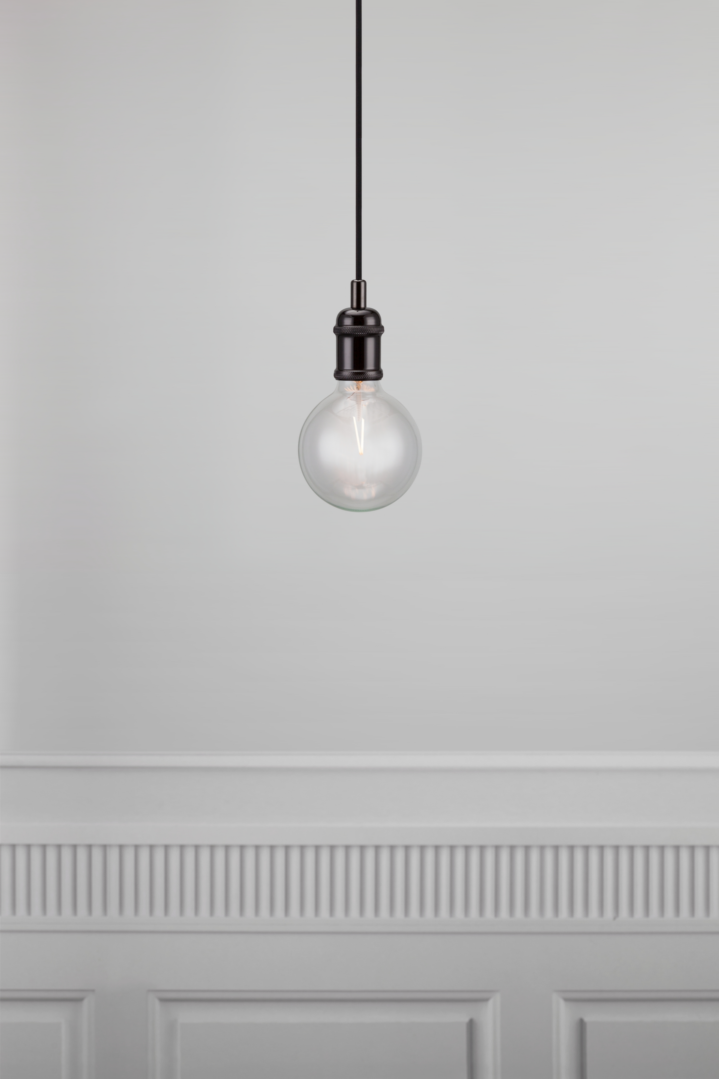 Riippuvalaisin Nordlux Avra E27 musta/kromi