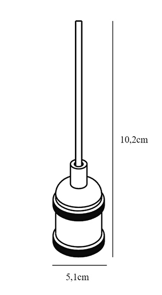 Riippuvalaisin Nordlux Avra E27 messinki