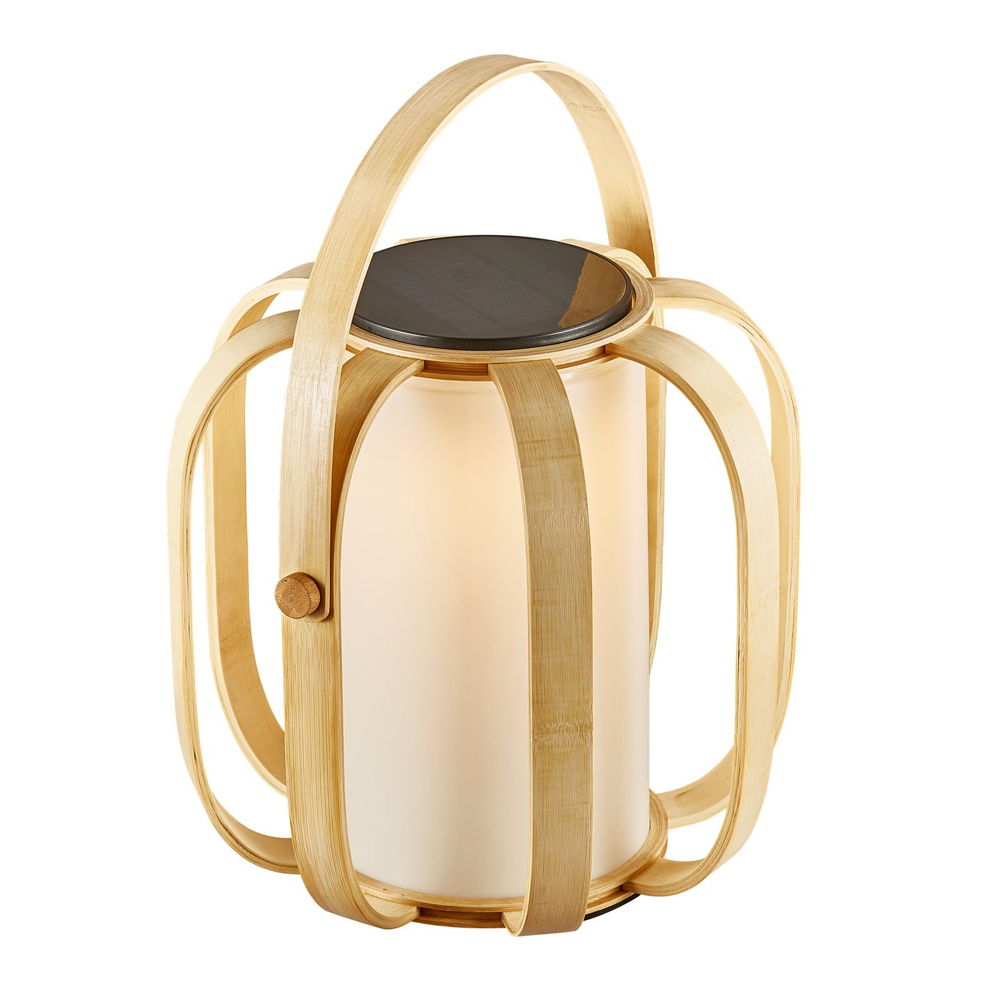 Kannettava valaisin Nordlux Bob Solar 4W 300lm 2700K vaalea puu