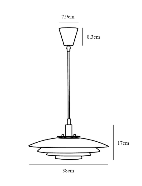 Riippuvalaisin Nordlux Bretagne G9 valkoinen