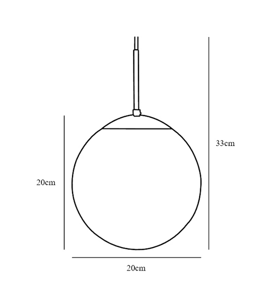 Riippuvalaisin Nordlux Cafe E27 200 mm